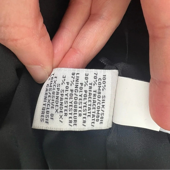 Diane Von Furstenberg Sequin Embellished Cocktail Dress Navy Blue Size 6 - Picture 5 of 8